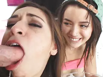 double sloppy blowjob sara luvv and daisy haze