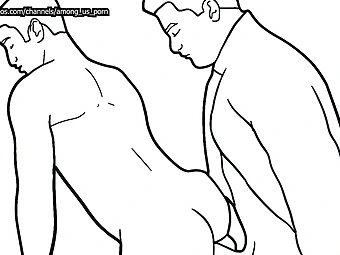 Black And white animated gay porn part