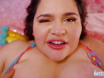 INSERTED Karla Lane gives sloppy oral