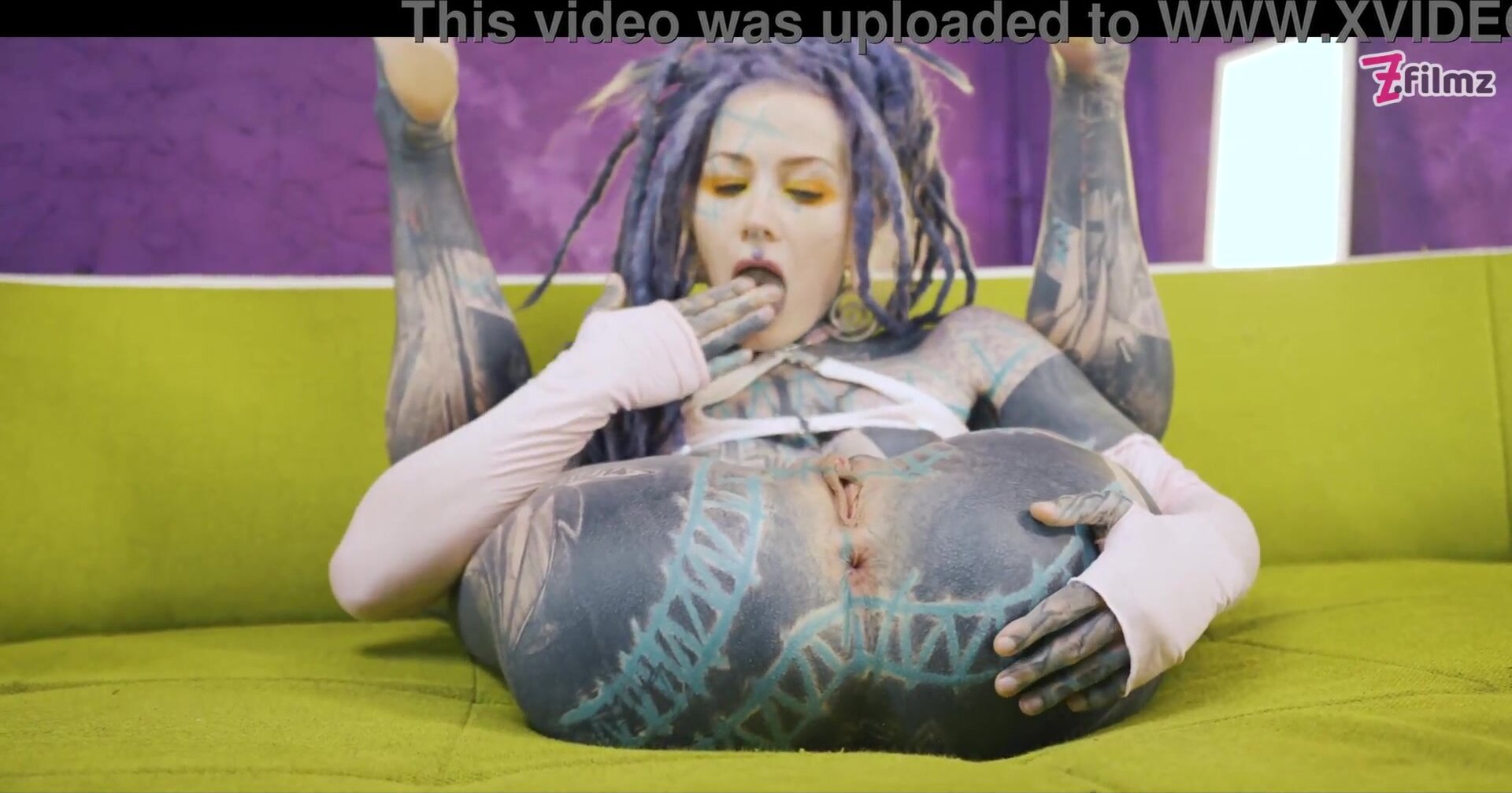Heavily tattooed DAP threesome hardcore ANAL fuck DAP g