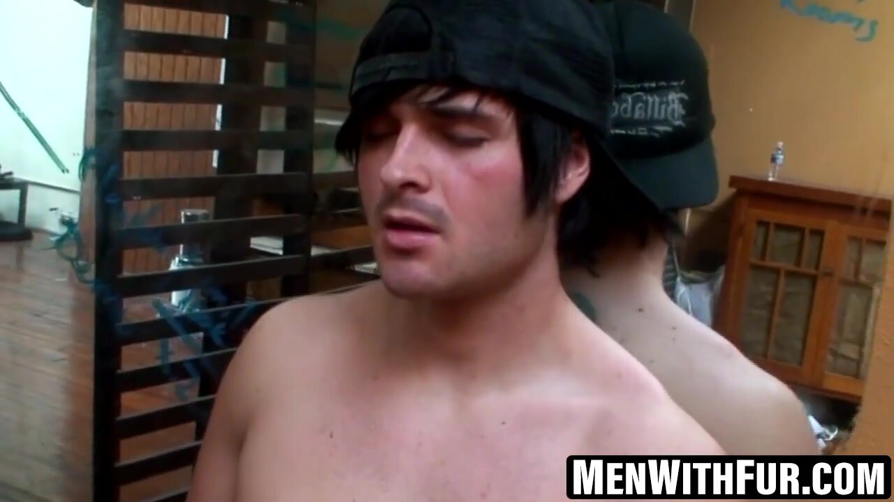 Hot Tylers heavy balls sway as he jerks his enormous rod