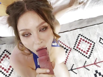 Well, you definitely gave XXX a fellatio and spunked all over your whorish face! Enjoy that anal creampie, slut!