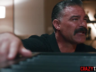 Big ass babe fucked in a cage after babe caught MILF sucking dick in a cage