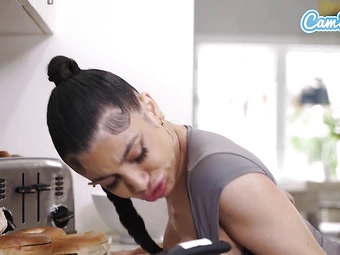 Camsoda - Cock fucking bootylicious latina takes dirty cum